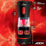 Jock Blow Job Sucking, Licking & Vibrating Masturbator