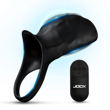 Jock Surge Vibrating Penis Sleeve C-Ring with Remote