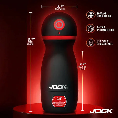 JOCK Ultra Suck Sucking & Vibrating Masturbator