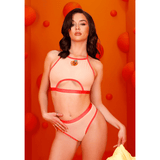 Just Peachy Halter Top & Cheeky Panty