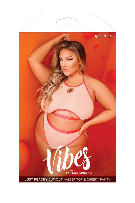 Just Peachy Halter Top & Cheeky Panty