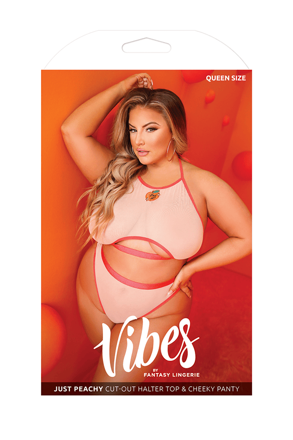 Just Peachy Halter Top & Cheeky Panty