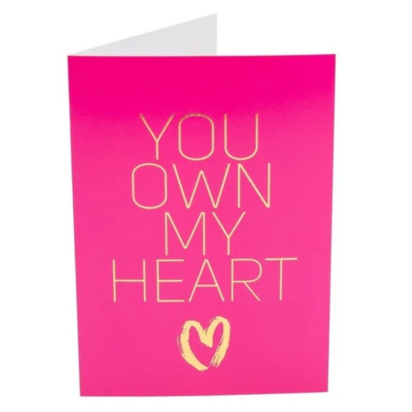 Kama Sutra Naughty Notes You Own My Heart Adult Romantic Card