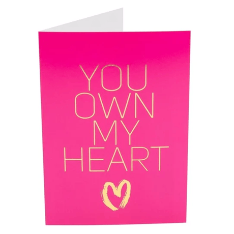 Kama Sutra Naughty Notes You Own My Heart Adult Romantic Card