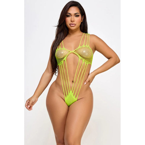 Karina Bodysuit - Neon Green