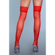 Keep A Secret Thigh Highs - Red
