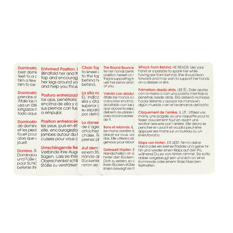 Kheper Games 50 Positions of Bondage Card Game