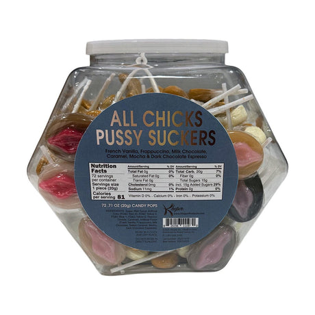 Kheper Games All Chicks Pussy Suckers 72-Pack