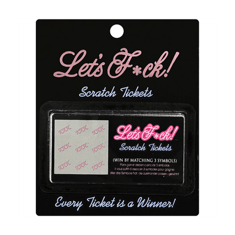 Kheper Games Let’s F*ck! Scratch Tickets 8-Pack