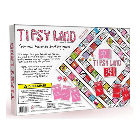 Kheper Games Tipsyland Drinking Board Game