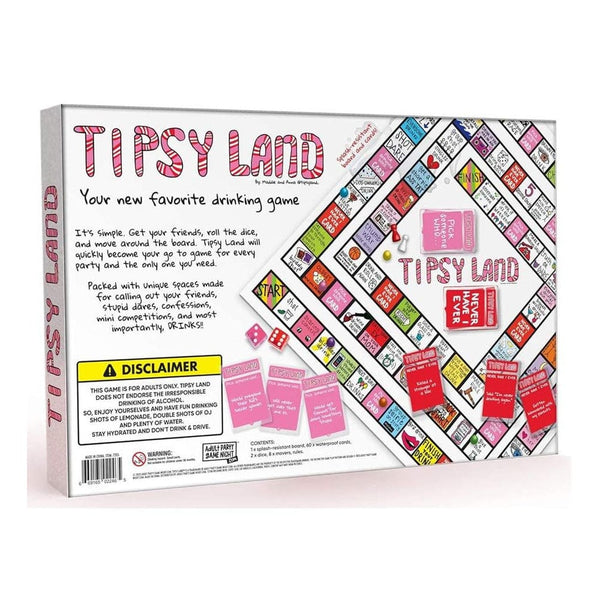 Kheper Games Tipsyland Drinking Board Game