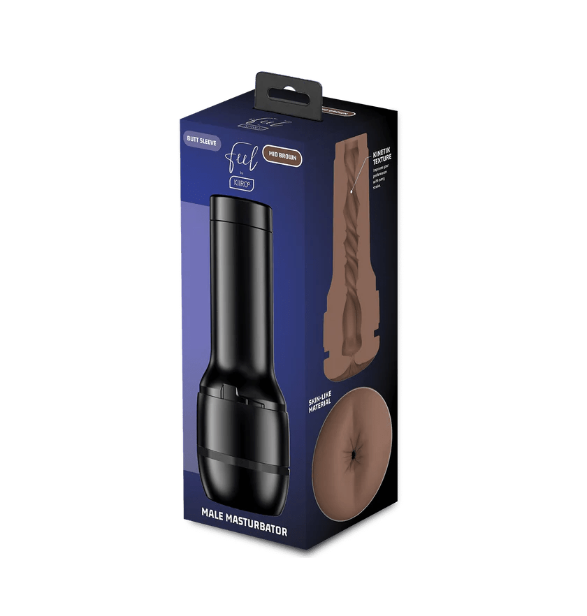 Kiiroo Feel Stroker Butt Mid Brown - Automatic Male Masturbator