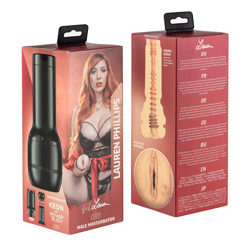 Kiiroo FeelLauren Pornstar Stroker - CPB - Male Masturbator