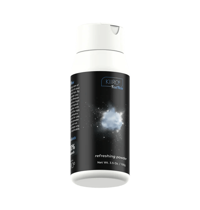 Kiiroo Refreshing Powder for stroker sleeve care and maintenance