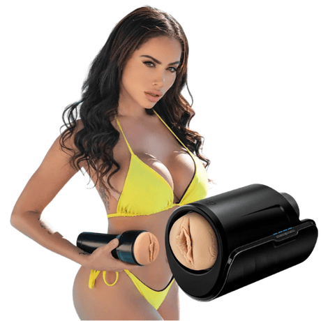 Kiiroo FeelVictoria Stroker & Keon Combo Set for Interactive Hands-Free Pleasure