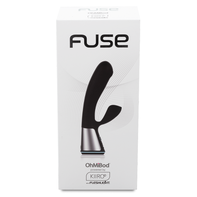 Kiiroo OhMiBod Fuse Black - Bluetooth-Enabled Dual-Stim Massager