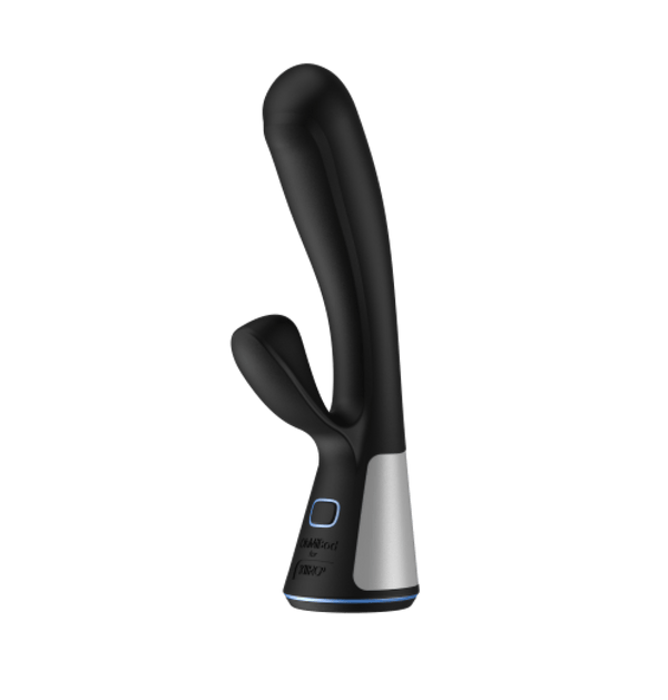 Kiiroo OhMiBod Fuse Black - Bluetooth-Enabled Dual-Stim Massager