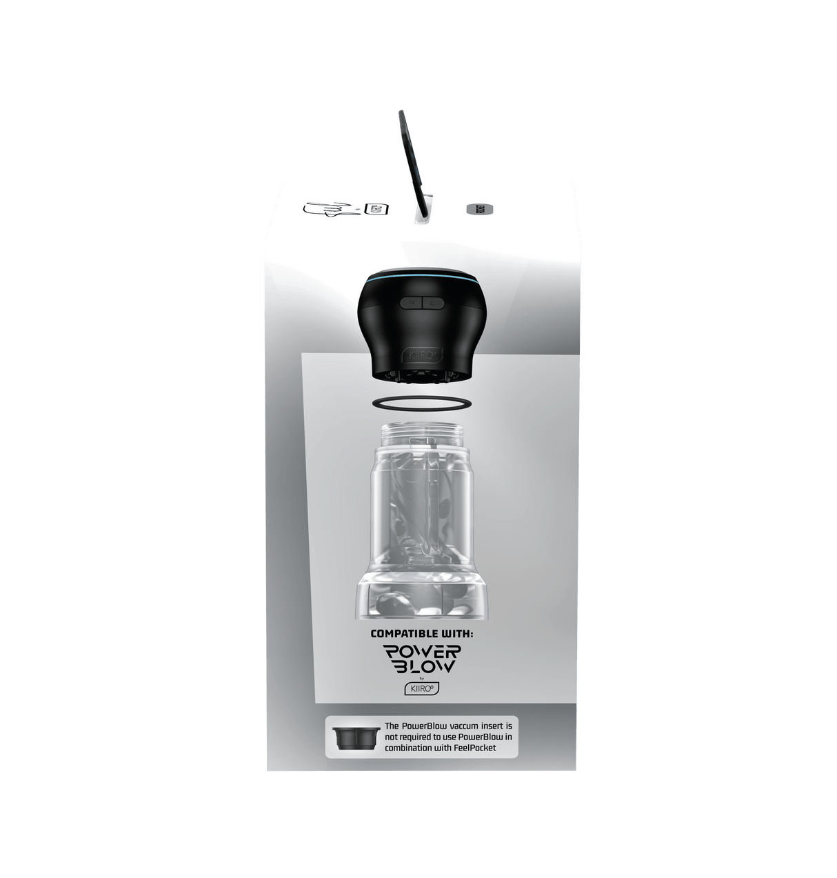 Kiiroo Pocket Stroker Crystal - Male Masturbator