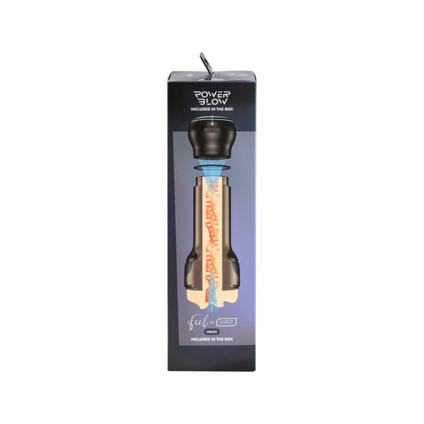 Kiiroo PowerBlow + Feel Stroker Mouth - Male Masturbator