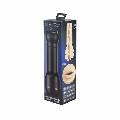 Kiiroo PowerBlow + Feel Stroker Mouth - Male Masturbator