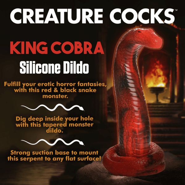 King Cobra Silicone Dildo *
