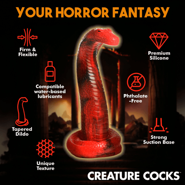 King Cobra Silicone Dildo *