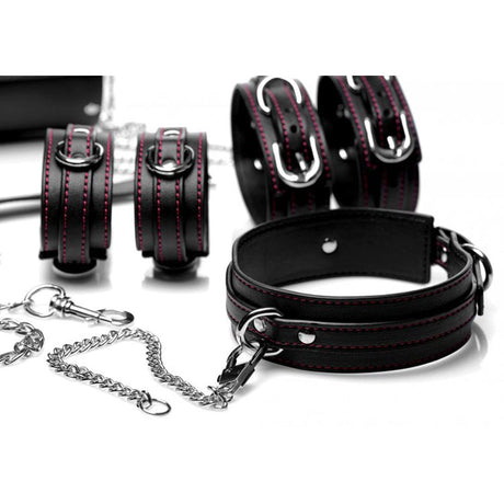 Kinky Clutch Black Bondage Set w/ Case *