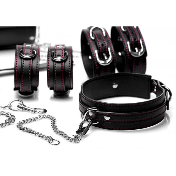Kinky Clutch Black Bondage Set w/ Case *