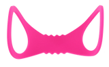Large Hot Pink Silicone Cuffs