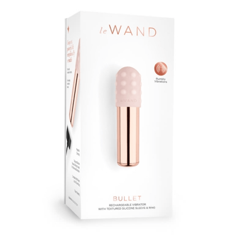 Le Wand Bullet - Travel-Friendly Mini Vibe - Rose Gold