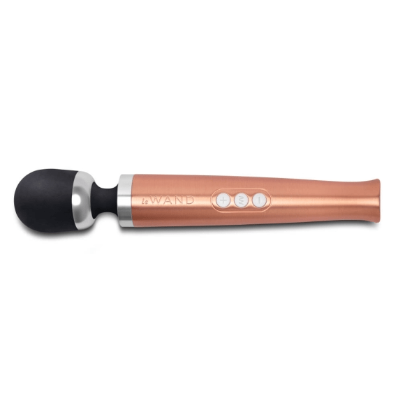 Le Wand Die Cast Rechargeable Vibrating Massager - Rose Gold