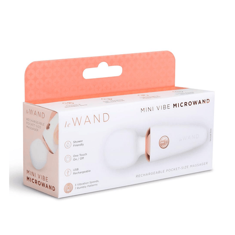 Le Wand Mini Micro Wand White