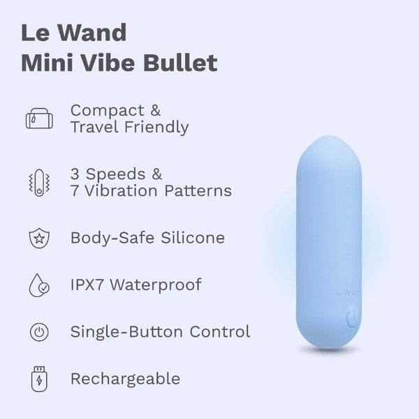 Le Wand Mini Vibe Bullet Rechargeable Bullet Vibrator