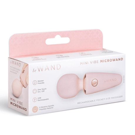Le Wand Mini Vibe MicroWand Rechargeable Wand Vibrator