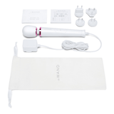 Le Wand Powerful Petite Plug-In Vibrating Wand Massager - White
