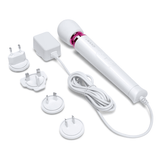 Le Wand Powerful Petite Plug-In Vibrating Wand Massager - White
