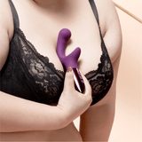 Le Wand XO - G-Spot & P-Spot Vibrator - Dark Cherry