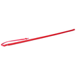 Leather Wrapped Cane 24" Red