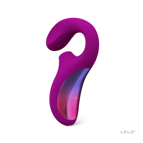 Lelo Enigma Deep Rose - G-Spot & Clitoral Massager - Sonic Waves