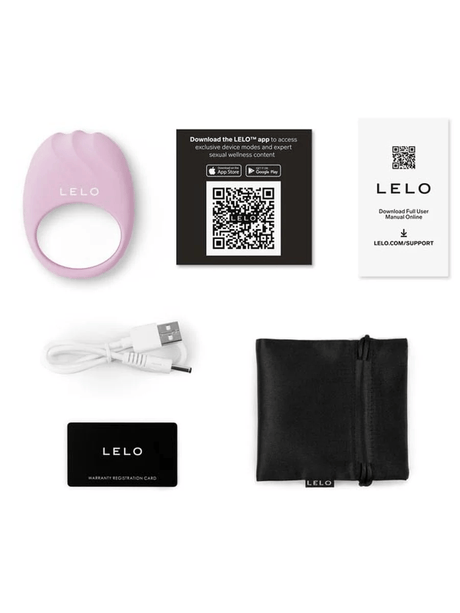 LELO LIFEGUARD Originals Soft Pink App-Controlled Penis Ring
