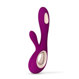 LELO SORAYA Wave Dual-Action Rabbit Massager - Deep Rose