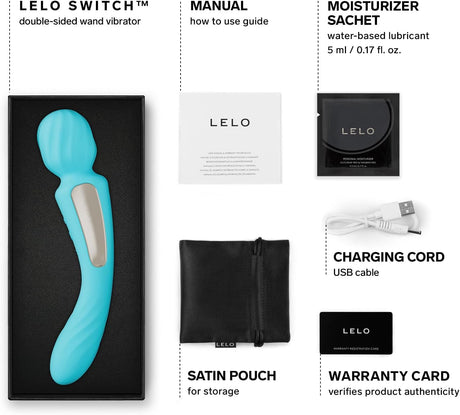 LELO SWITCH Aqua App-Controlled Wand & G-Spot Vibrator