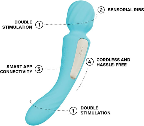 LELO SWITCH Aqua App-Controlled Wand & G-Spot Vibrator