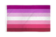 Lesbian Plain Flag 3x5ft Poly