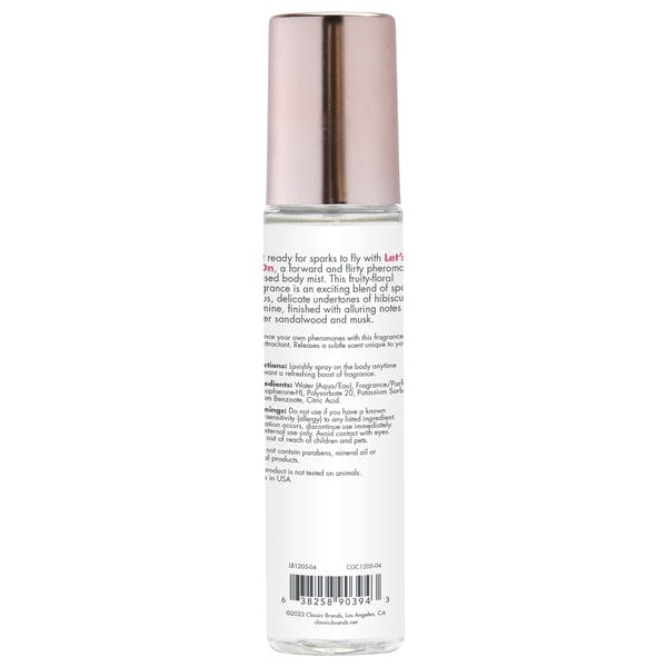 LET'S GET IT ON Fragrance Body Mist with Pheromones - Fruity - 103mL