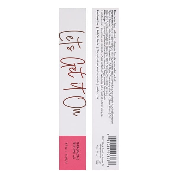 LET'S GET IT ON Perfume Oil with Pheromones - Fruity - 9.2mL