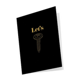 Kama Sutra Naughty Notes Let's Screw Adult Greeting Card