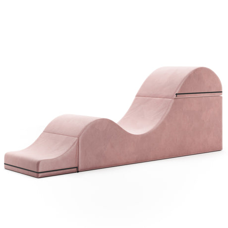 Liberator Aria Flip Chaise Rose – Convertible Sex Chair & Bench