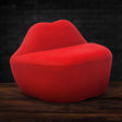Lips Loveseat red velvet
