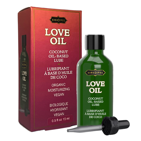 LOVE OIL Coconut Oil Based Lubricant 15 mL